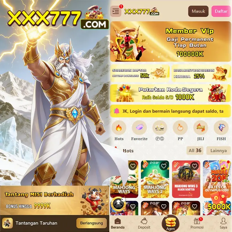 xxx777 Masuk